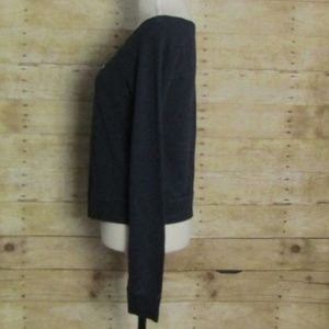 Hollister Tops - HOLLISTER CROP TOP SWEAT SHIRT BLUE EUC SIZE XS Hollister Tops - HOLLISTER CROP TOP SWEAT SHIRT BLUE EUC SIZE XS